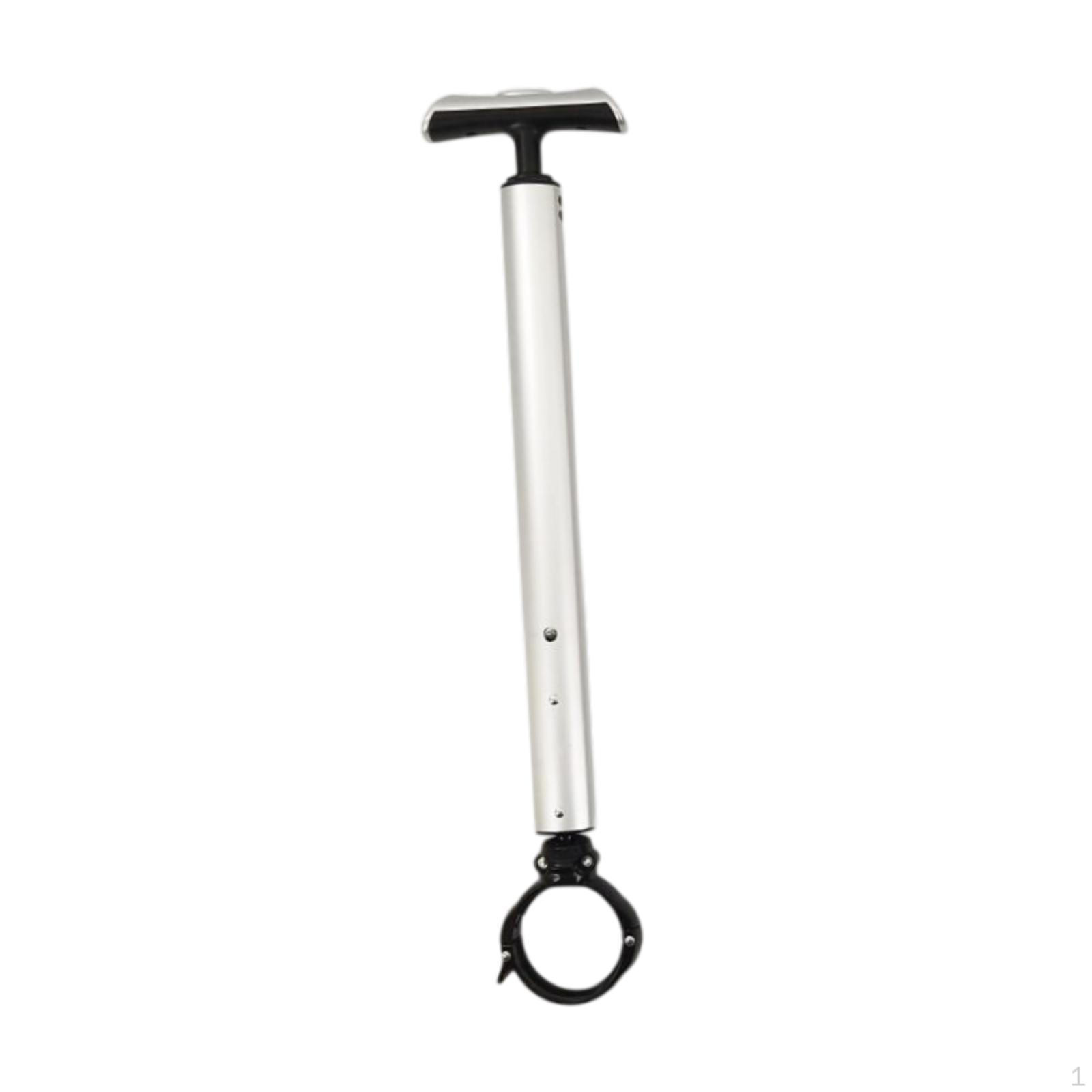 

Adjustable Handlebar Attachment for Hoverboard, Suitable Various Grip Sizes срібний