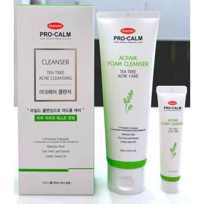 Farmacia Cosmetici Hanmi Procalm Acfair Detergente Schiumogeno Ipoallergenico Cura dell'Acne, 1 pezzo, 135ml