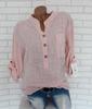 Summer Women's European & American Semi-Transparent Long-Sleeve Shirt
