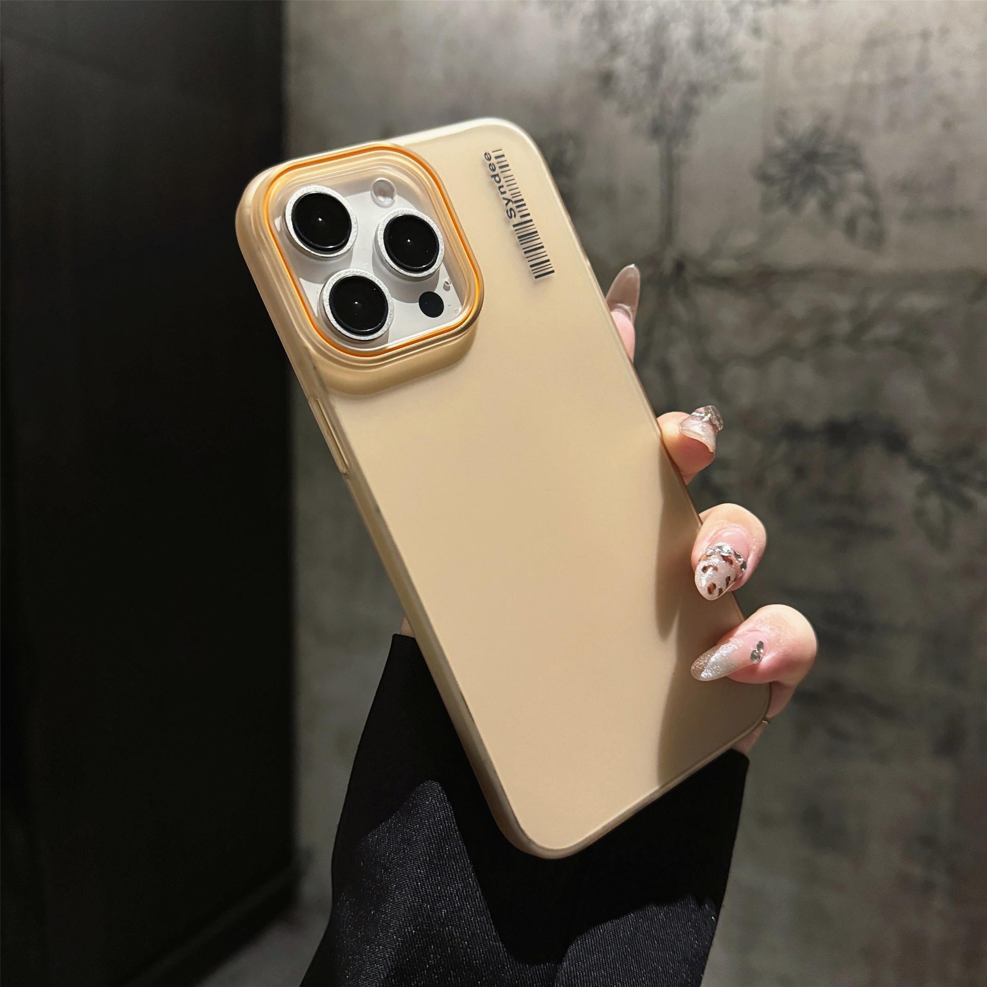 

Scrub skin feel suitable for IPhone16promax mobile phone case Apple 15 ice mist penetration ultra-thin anti-drop protective case IPhone16