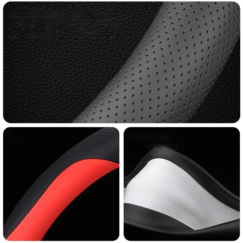 Auto Car Steering Wheel Cover Wrap For BYD Qin Plus Dmi EV 2026 2026 2026  2026 Ultra Thin Anti-slip Sweat Proof Steering-Wheel