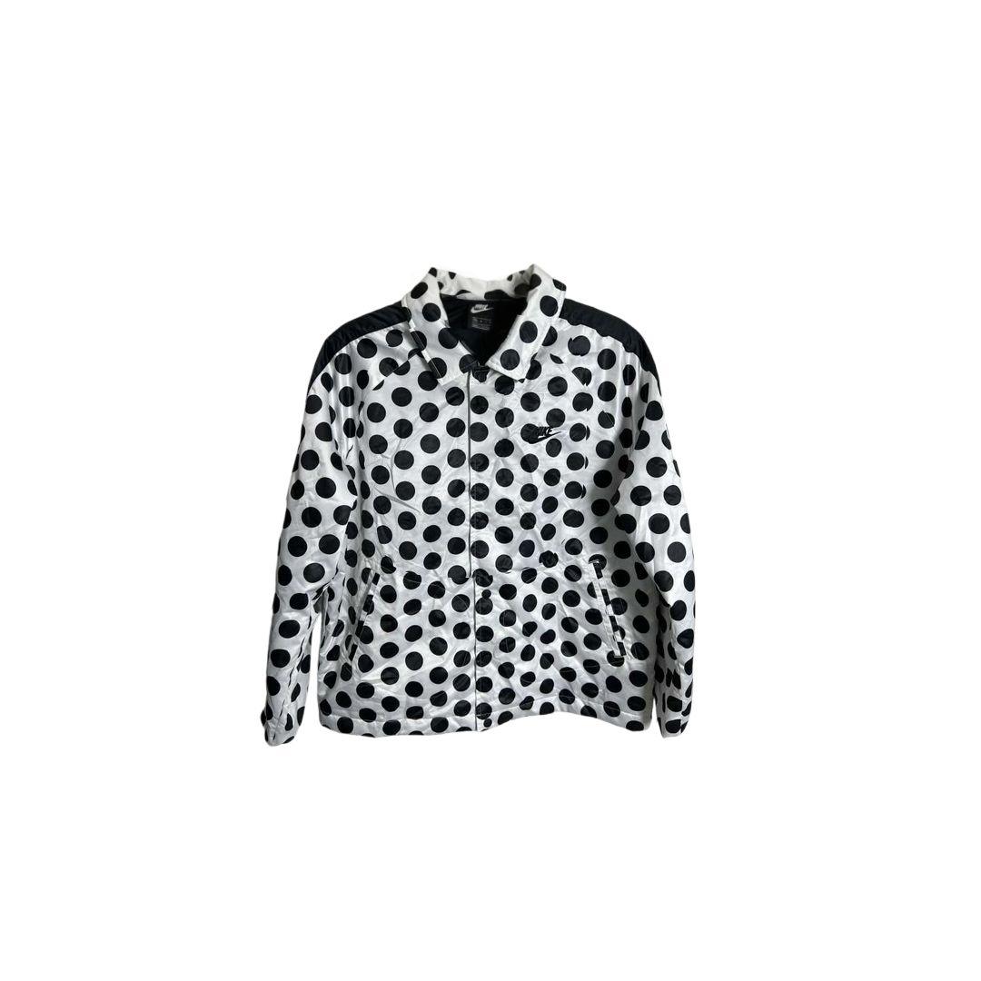 Nike Puffer Jackets Men s White/Black Lapel Moderate BV5540-010 S