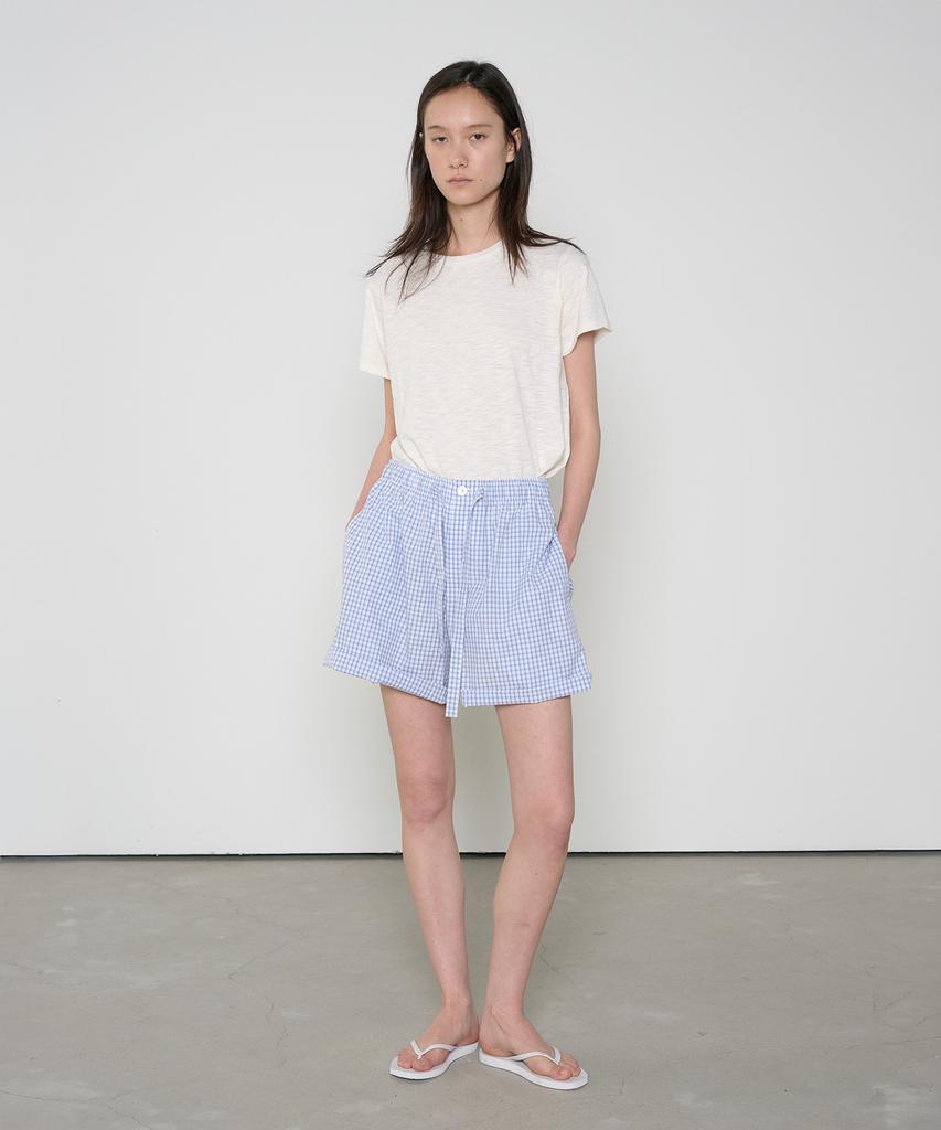 Jeonggamseutyudio Pigment Dyed Slub Cotton Tee_4 Color