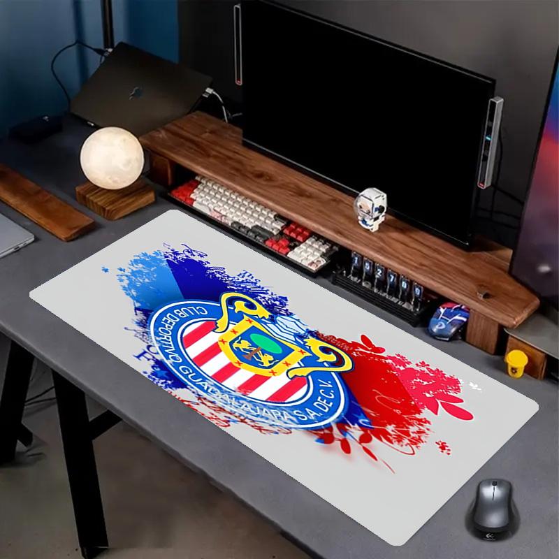 Club Deportivo Guadalajara Print Mouse Pad, Anti‑Slip Desktop keyboard Mat, for PC Laptop Gaming Working Daily Use, Cool Festival Surprise Gift