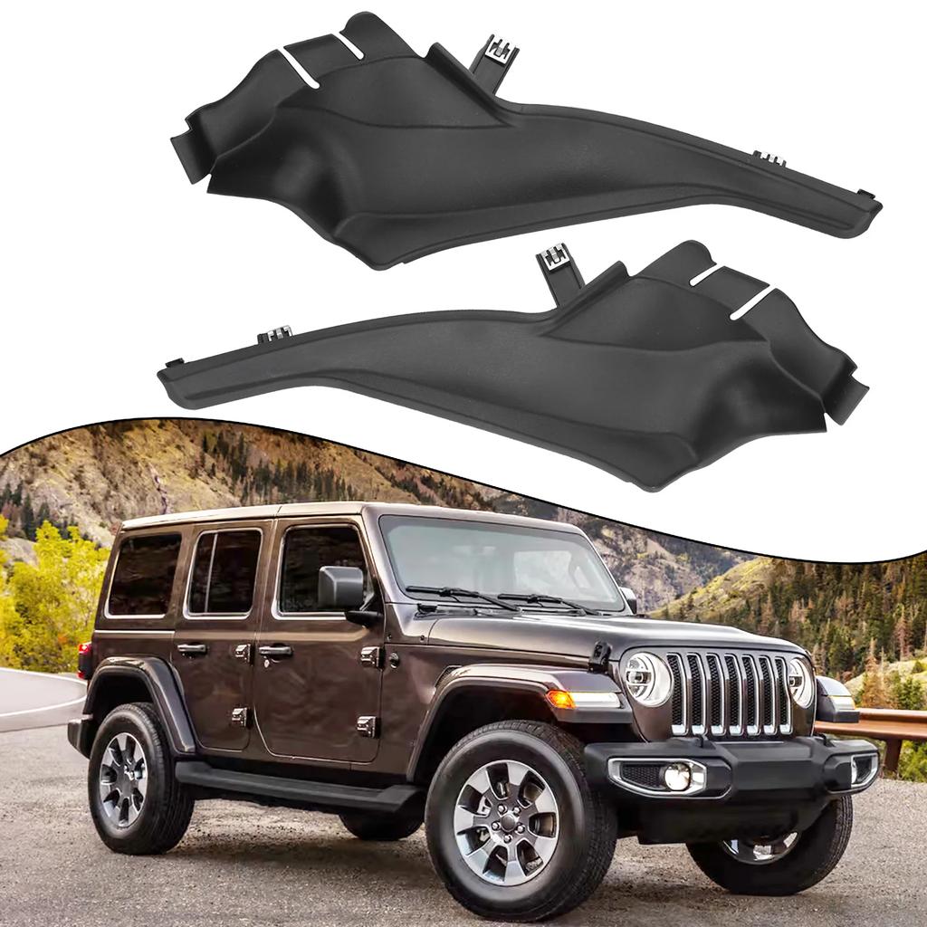 2 32 221222 3 2pcs Mudguard Cowl Cover Cap Trim For Jeep For Cherokee 14-18 Mudguard Cowl Cover Cap Trim Panel Left Right Side