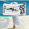 Personalized customized proof beach towel with My Chemical Romance pattern - soft, absorbent,quick-drying,perfect swimming,camping&bathing