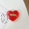 Solid Color Transparent Sequined Love Mobile Phone Airbag Bracket Pasted Retractable Lazy Desktop Watching Drama Support Ring Buckle