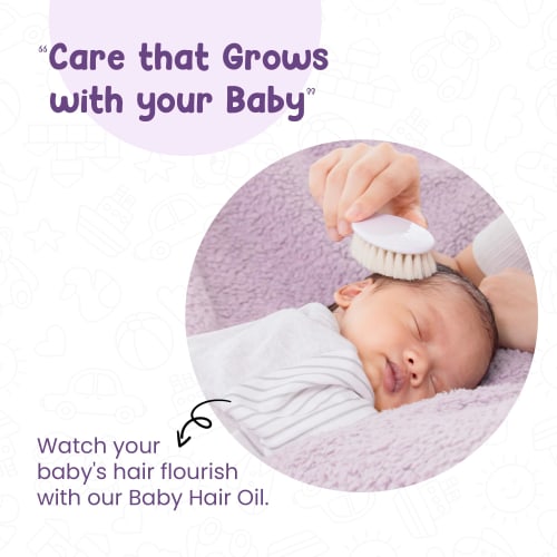 Ayurvedic Baby Hair Oil with 21 Herbs & Oils for Babies Tender Scalp & Hair, 100 ML
