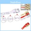 Charming 10 Meter Decorative Red Ribbon With Beautiful Patterns For Christmas Celebrations