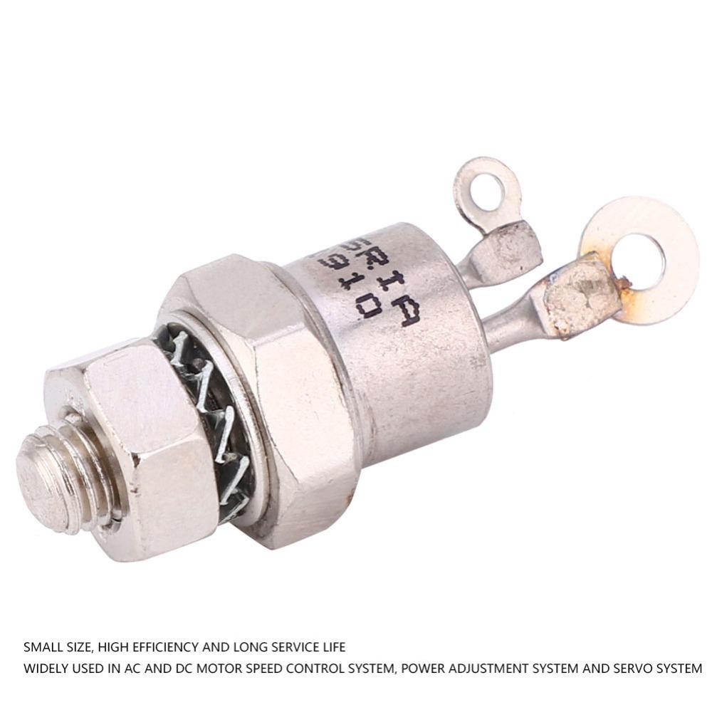 2 Pcs 6mm Stud 25RIA120 SCR 25RIA120 Thyristor Bolt Type Spiral Thyristor  Automatic Control System