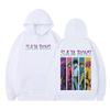KPop Demon Hunters Saja Boys Fashion Graphic Hoodie Men Women Vintage Tracksuit Long-sleeved Loose Casual Oversized Sweatshirt
