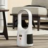 Bladeless Desk Fan, Portable Quiet Cooling Fan, Low Noise Energy-Efficient Personal Circulator Fan with Digital Display for Home & Office Use