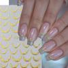 Metallic Silver Chrome Line Nail Stickers Adhesive Stripe Vine Flame Swirl French Foil Tape DIY Manicure Salon Nail Art Decor