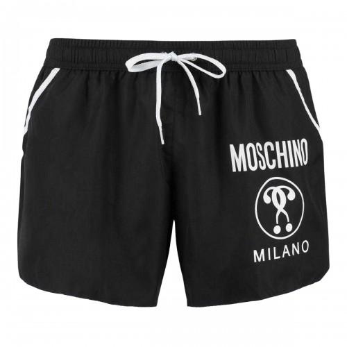 Męskie szorty kąpielowe z logo Moschino Milano