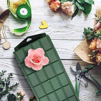 1 Pz Blocchi di Spugna Umida Oasis Floreale Fiorista Spugna Verde Mattoncino Fiori Freschi Spugna Fango Per Composizioni Floreali Fai Da Te Fiorista Blocco di Fango