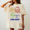Tokio Hotel Tričko Dámské Punkové Klasické Vintage Digitální Gotické Grunge Top Trička Grunge Retro Prodyšné Klasické 2000s Hip Hop Topy