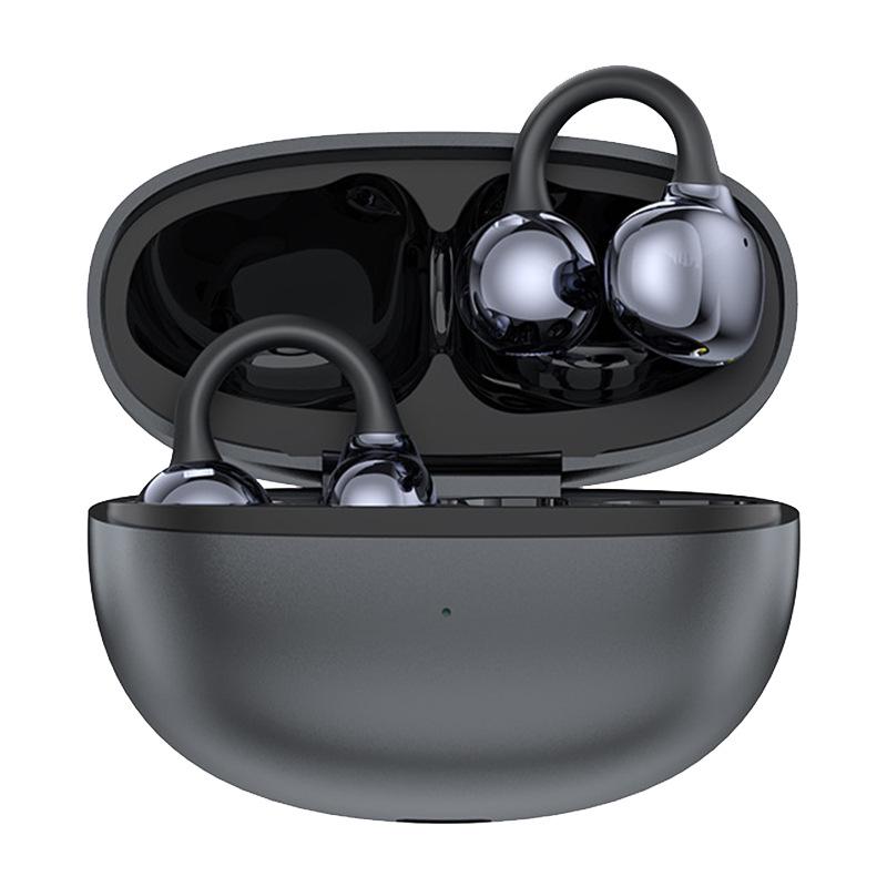 Clip-On Wireless Bluetooth Headphones, Noise-Reducing, Ultra-Long Battery Life, Sports Comfort