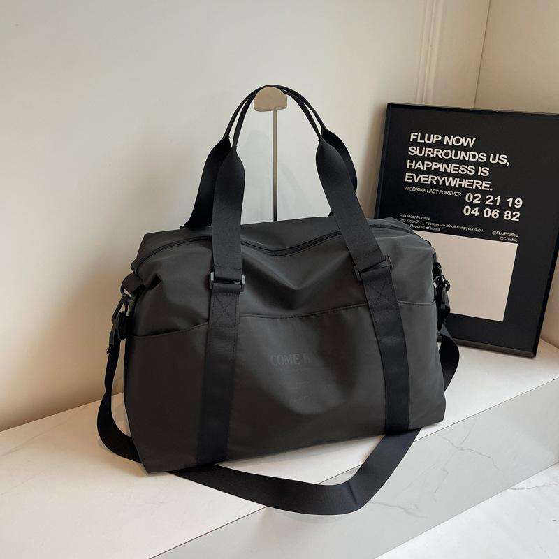Light Casual Simple Luggage Storage Bag Unisex Large Capacity Fitness Bag Outdoor Portable Short-distance Travel Bag