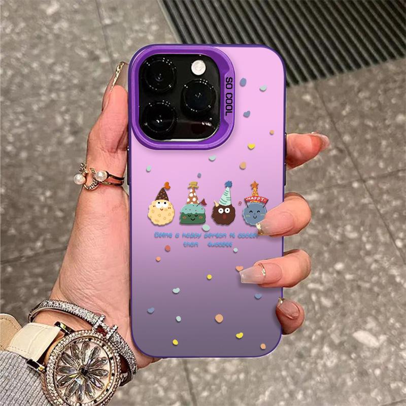 Biscuit Little Man for IPhone 16/15 Pro Vitality 1411 Phone Case 12 for Apple 13 Protective Case