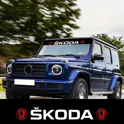 Car Sticker Car Front And Rear Fender 3D Decorative Sticker For Skoda