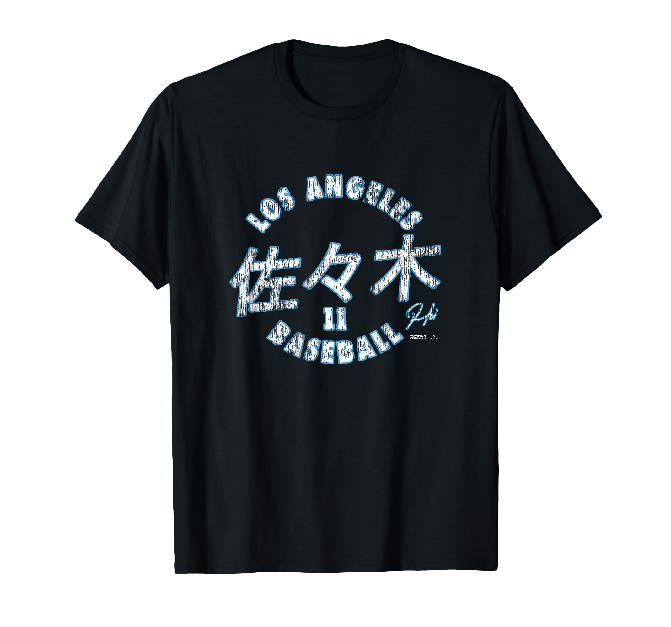 

Roki Sasaki Los Angeles Vintage (Japanese) T-shirt чорний