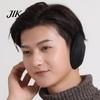 Men Winter Ear Warmers Unisex Earmuffs Thick Plush Protection Windproof Anti-slip Back-on Style Firm Stitching Commuting Outdoor Skiing Decorative