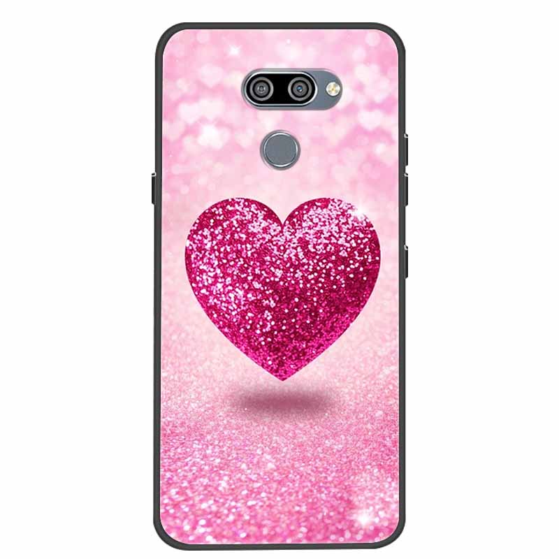 For LG LG Q60 Cases K50 / V50 G8S Thinq Soft TPU Silicone Back Cover for LG V40 Thinq Phone Cases Cartoon Bumpers For LGQ60 Q 60