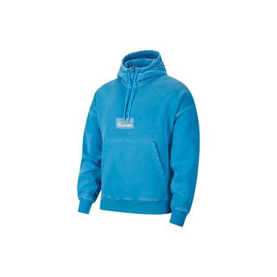 Woven Knit Casual Hoodie Men Tops Laser-Blue CK9037-446
