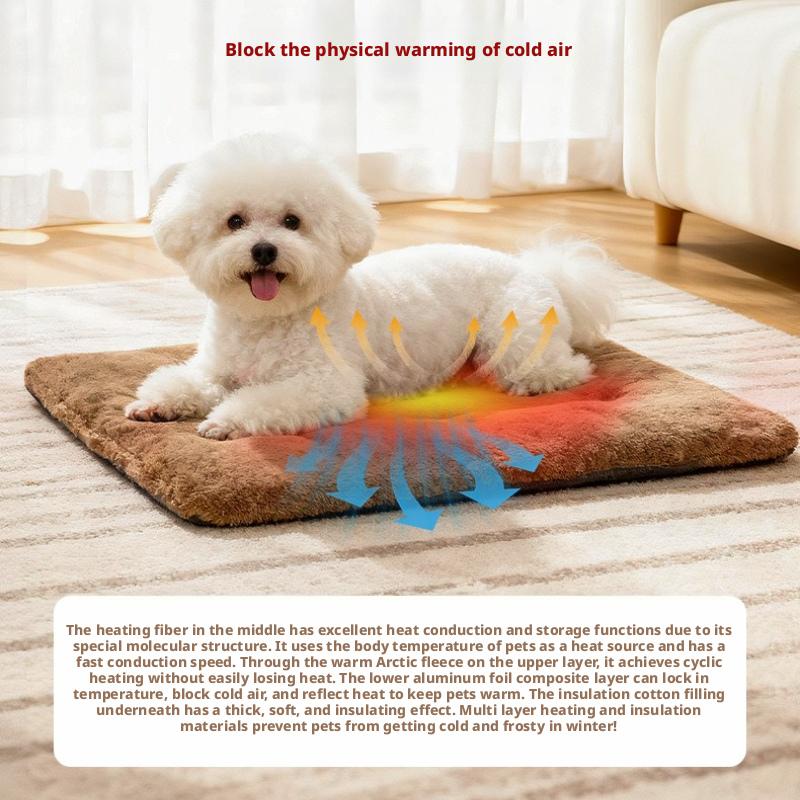 Pet Products Self-heating Pet Pad Cat Litter Constant Temperature Dog Litter Warm Dog Pad Heating Pet Pad