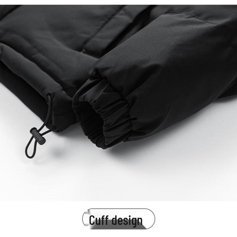 Playboy Men's Hooded Faux Two-Piece Cotton Jacket