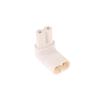 Drucker Projektor Stromverlängerungskabel Konverter IEC 320 2-Pin C7 Buchse zu C8 Stecker Rechtwinklig AC-Netzteil
