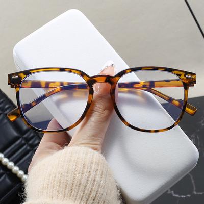 Runde Brillenfassung im Vintage-Stil für Herren Blaulichtfilternde Brille für Damen Büro-Computerglas