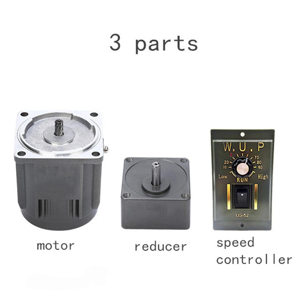 5K 1.2cm Shaft Gear Motor with Speed Controller| 120w Packaging Machine Motor with Speed Controller