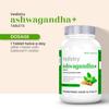 Vedistry Ashwagandha+ Tablets 60 Count X  Pack of 2 – Natural Energy, Stamina & Muscle Strength Supplement