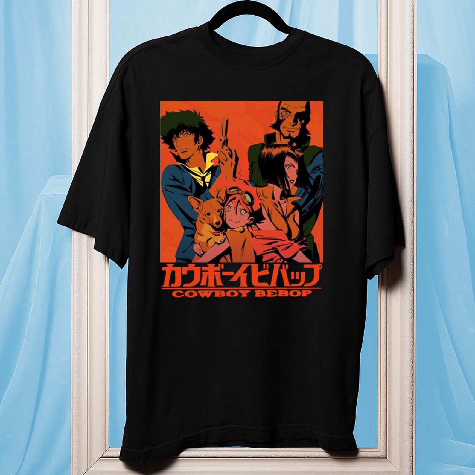 Cowboy Bebop T-Shirt, Vintage Anime Manga Graphic Tee M