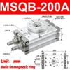 Pneumatic Rotary Cylinder MSQB10A MSQB20A MSQB30A MSQB50A MSQB20R MSQB30R MSQB Adjustable Cylinder Rotary 0-190° Degrees
