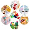LIHAO Acrylic Yarn Medium 15g per Knitting Weaving Yarn 12-Color Set, Weight, Ball, Approx. 26m, Yarn,
