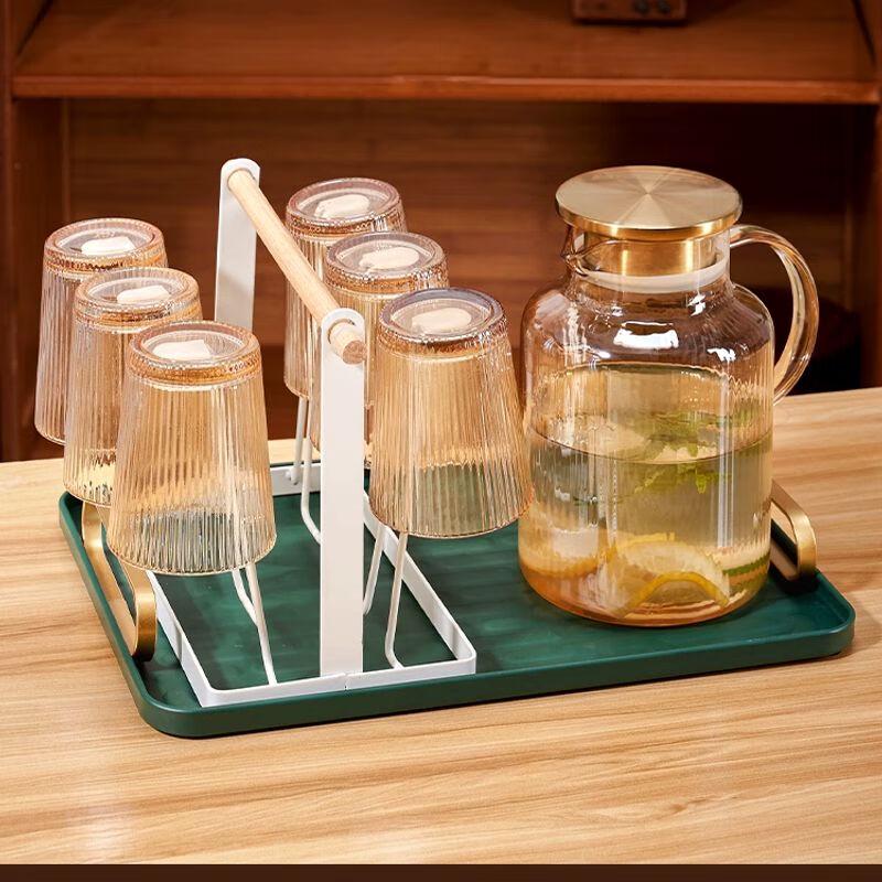 Jiakangming Heat-Resistant Glass Drinking Cup with Handle