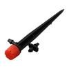 Drip Sprinklers Irrigation Drippers PP Adjustable Black/Green/blue/Red 360° 50pcs/set High Quality Lightweight
