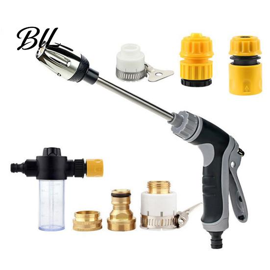 Foam Bottle Washer Car Wash Water Sprayer with Integrated Pot Design Large Output Pressurized Nozzle And Ergonomic Handle Shooter