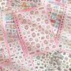 16Sheets Cute Kpop Decorative Sticker Book 1000+ DIY Material PET Scrapbooking Stickers Cartoon Washi Paper Journal