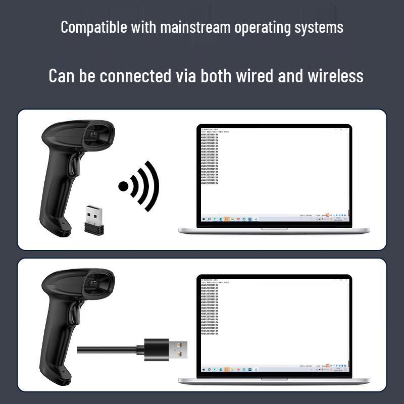 Comet GY-56W Wireless 1D Barcode Scanner