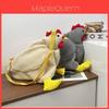 Plush Big Chicken Autumn Winter Large Capacity Crossbody Bag For Girls