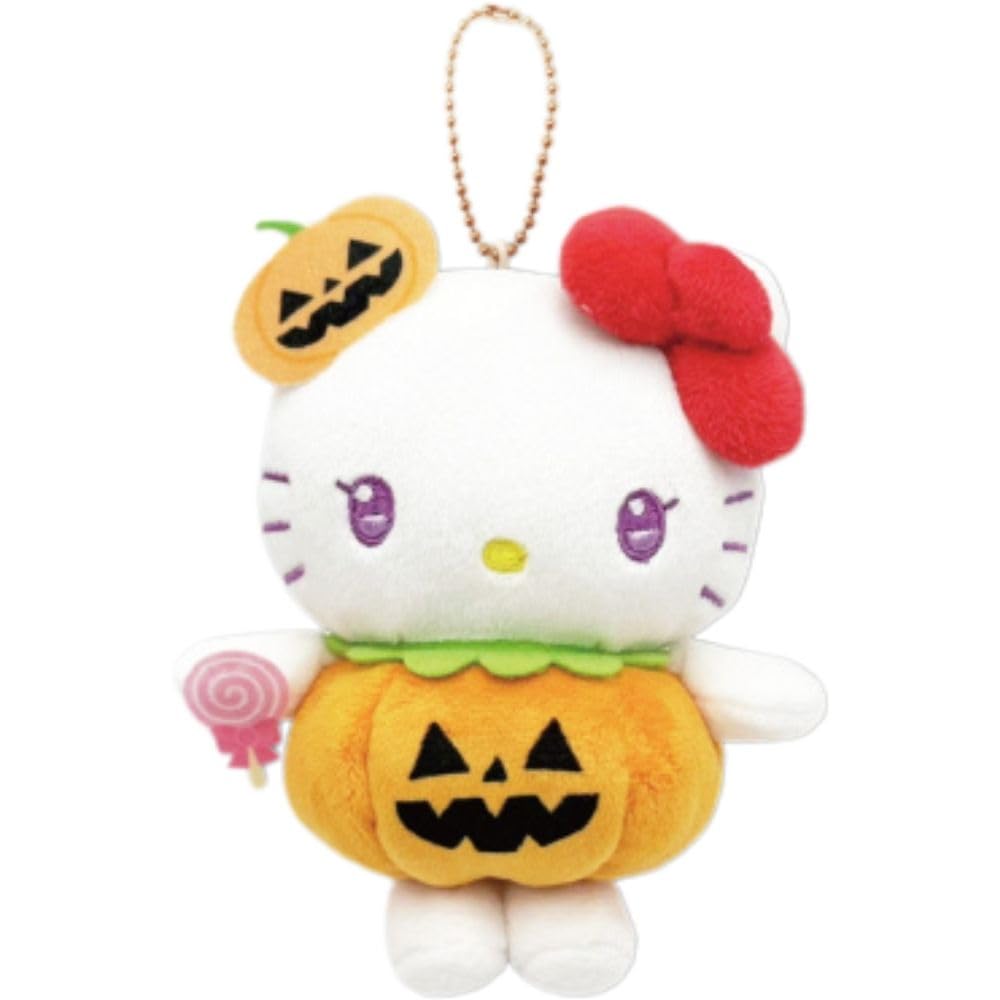 

Hatayama Shoji Косметичка-маскот Sanrio, Хэллоуин, Hello Kitty, Прибл.. 13 см длиной, 63203328