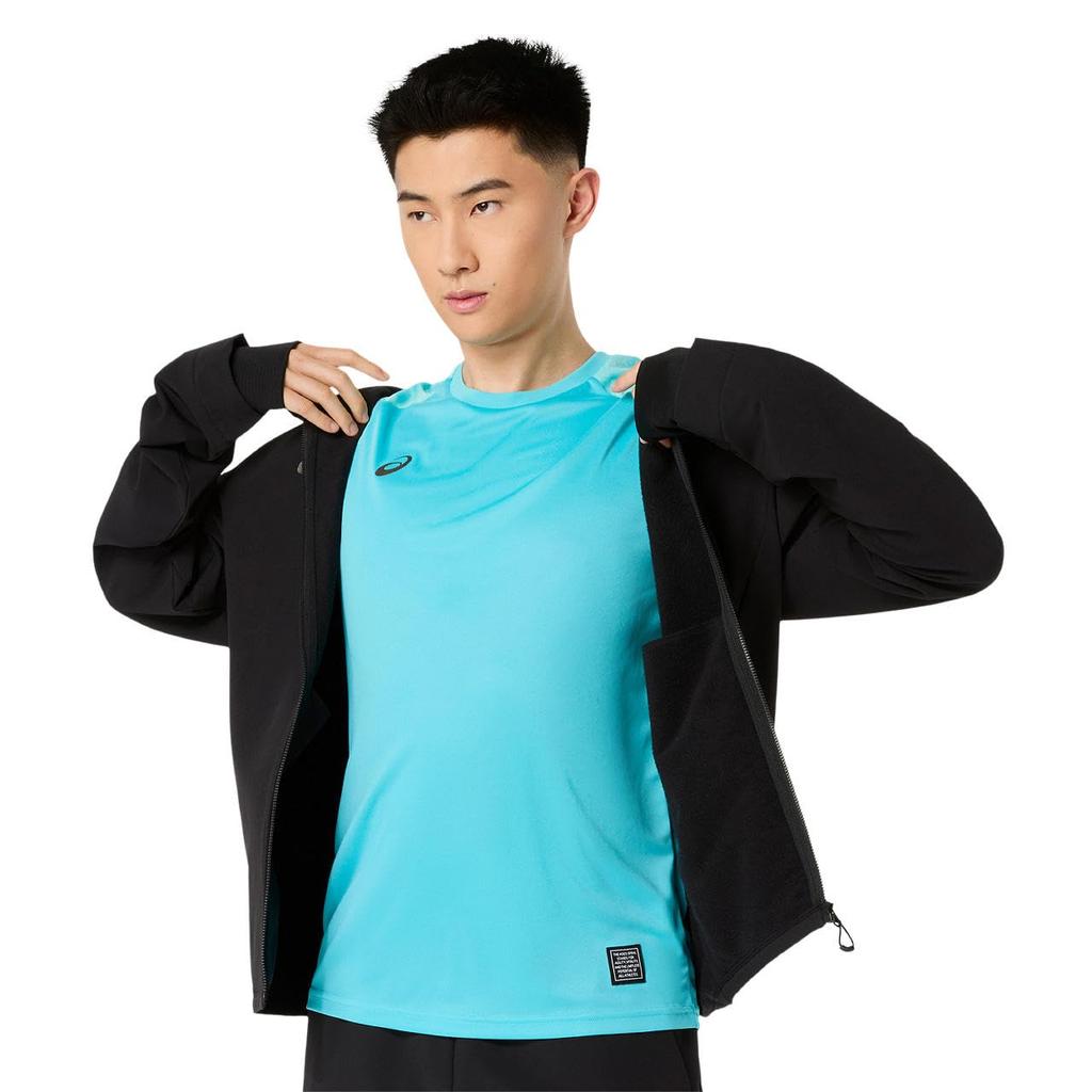 Training Wear WATER REPELLENT SOFTSHELL HOODIE PERFORMANCE BLACK XL [ASICS]