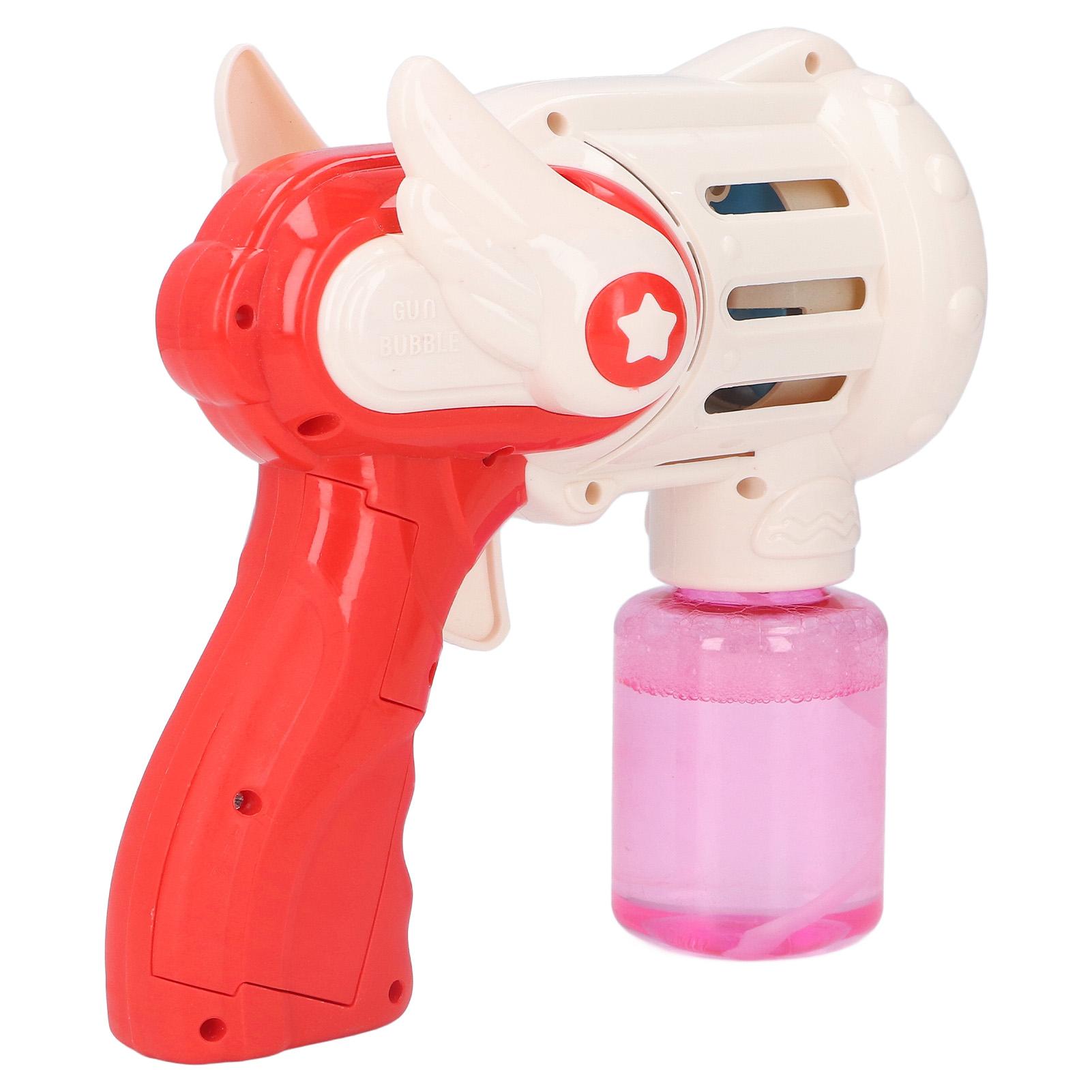 Kids Electric Bubble NaMachine   Shaped Light Music Automatic Bubble Making Toys with Bubble Solution 120ml