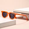 New Retro Sunglasses American Small Frame Glasses Plain Fashion Versatile Sunglasses 3036