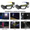 Type-C Multifunctional Intelligent Sensing Glasses Clip Light With 5-speed Dimming And Lightweight Design
