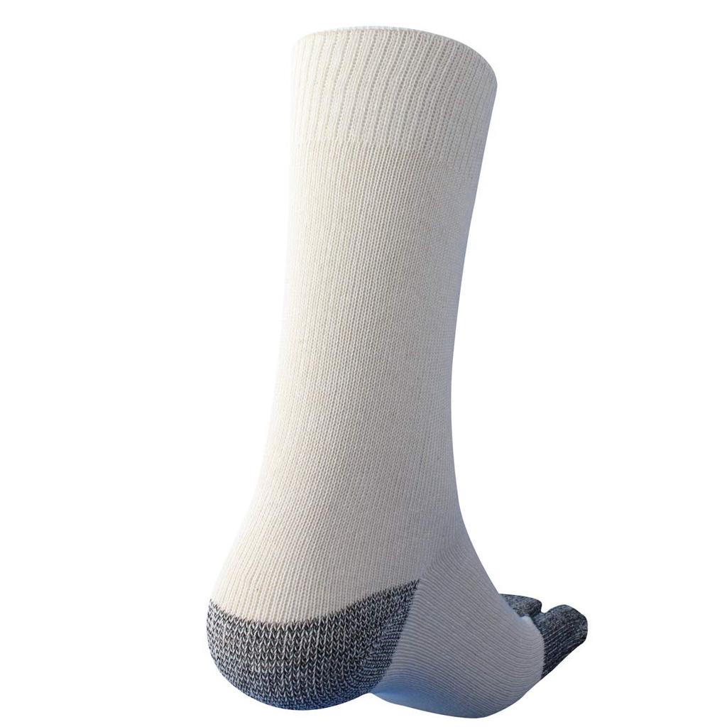 Military pure cotton with 6 made in Japan for a refreshing reinforced thread on the toes and for safety shoes and Tabi 850 [Star Pilot] (850) socks,