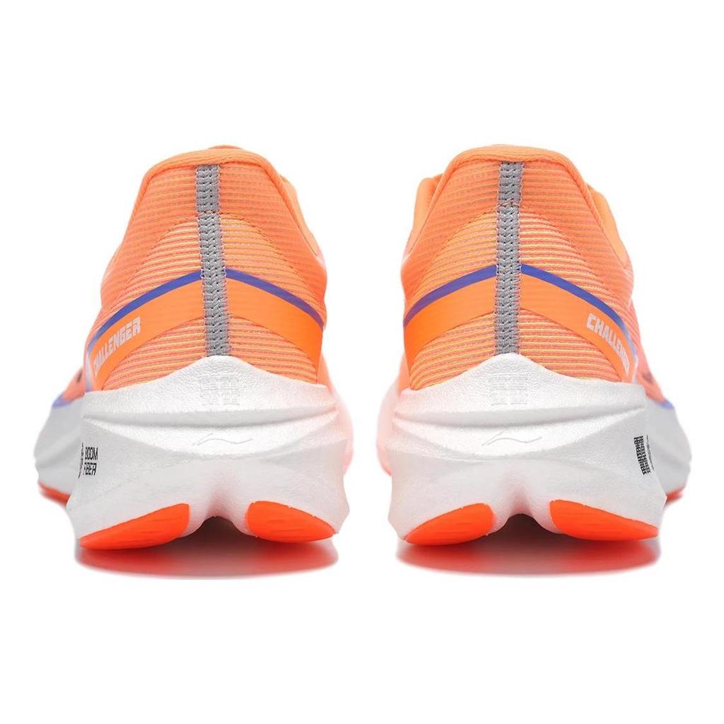 Li Ning Feidian 3 Challenger Amortyzujące Niskie Buty do Biegania Męskie Melonowy Pomarańczowy ARMT037-14